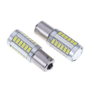 2pcs 1156 5630-33SMD Led Car Turn Signal Brake Light Tail Rear Reverse Lamp SN9F