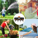 4 Way Garden Water Tap Splitter Adaptor Quick Thread Pipe Adapter Connector R7P4