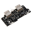 5V 2A Power Bank Charger Module Step Up Boost Dual USB LED PCB Circuit Board ME