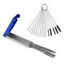 Carburetor Jet Cleaning Tool Carb Wire Cleaner Set for Motorcycle Cleaner