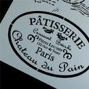 retro paris layering stencils for walls painting scrapbooking stamp album dec^