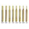 15 Pcs Brass Punch Set And Double-Sided Copper Hammer, Brass, Steel, Plastic