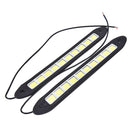 2pcs 20W Waterproof Car LED 12V Daytime Running Light DRL Fog COB Strip Lamp  Z