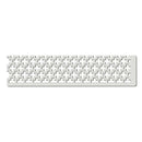 Square Diamond Painting Stainless Steel Ruler with Blank Grids Full Drill Tool