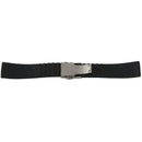 22mm Waterproof Watch Band Strap with Stainless Steel Deployment Clasp Buck