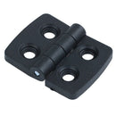 10pcs reinforced black plastic door hinges 40mm x 30mm B9O4