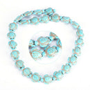 DIY Turquoise Carved Turtle Spacer Beads Craft Jewelry Making Accessories JR