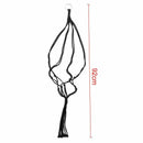 Handmade Natural Cotton rope Macrame Cord Plant Hanger Braided Hanging Bask