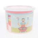 6pcs Multi-Colored Plastic Bowls Cereal Fruit Soup Container Outdoor Camping