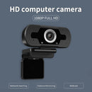 Live Online Conference Computer PC USB Web Camera Auto Focusing 1080P HD Webcam