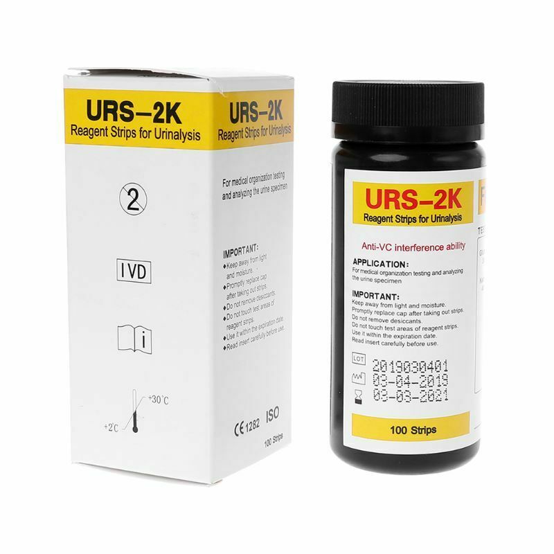 URS-2K Glucose Ketone Urine Test Strip Reagent With Anti-VC Interference