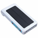Solar Panel Power Bank Charger Oxygenator Aerator Air Pump Oxygen Pool Pond