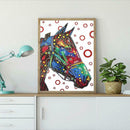 5D DIY Special Shaped Diamond Painting Horse Cross Stitch Mosaic Craft Kits