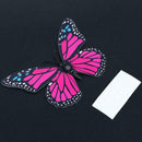 12pcs PVC Butterfly Wall Stickers Wedding Party Butterflies Deor Rose Red