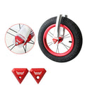 Muqzi Bike Flower Drum Hook Anti-Detachment Wheel Set For Child Balance S F