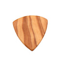 Wooden Guitar Plectrum Triangle Shape Selects 2mm Thickness for Bass Part