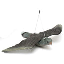 3 Realistic Plastic  Decoy Bird Pigeon Crow Scarer Scarecrow Garden Tree