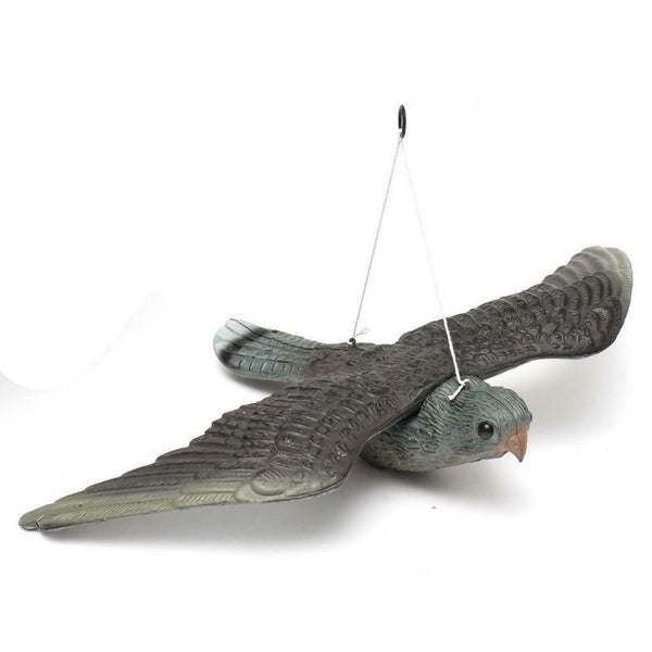 3 Realistic Plastic  Decoy Bird Pigeon Crow Scarer Scarecrow Garden Tree