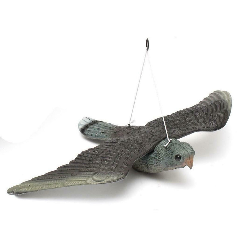 3 Realistic Plastic  Decoy Bird Pigeon Crow Scarer Scarecrow Garden Tree