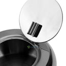Universal Drum Shape Ashtray Stainless Steel Cigarette Cigar Smoking Ash Tray