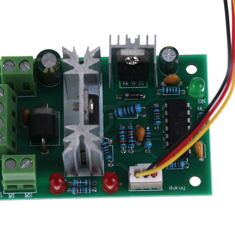 6V 12V 24V 30V 10A PWM DC Motor Speed Controller Reversible CCM Regulator Sw Hn