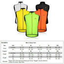 Unisex Reflective Bike Cycling Windproof Vest Running Sports Coat S Green