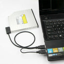 USB2.0 to SATA 7+6 13Pin Hard Drive Converter Adapter Cable For Laptop DVD Rom