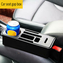 1 New Multifunction Car Seat Crevice Storage Box Organizer Coin Phone Cup  NKD