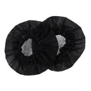 200x Black Disposable Non-woven Fabrics Microphone Cover KTV Mic Covers Cap
