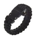 Camping Military Cord Bracelets Whistle Buckle Survival bracelet(10inch)