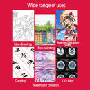 A4  USB LED Artist Thin Art Stencil Board Light Tracing Drawing Pad Table BS Cy
