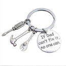 Fashion Men's Work Tool Hammer Wrench Ruler Charms Father's-Keyring Keyf XMK