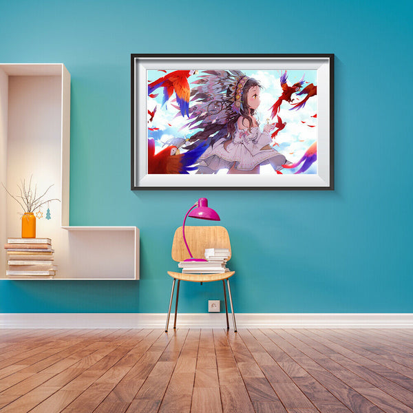 1000pcs Ethnic Girl Jigsaw DIY Paper Puzzle Kids Adults Educational Picture