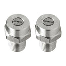 2 x Car Washer Metal Jet Lance Nozzle Tips NPT 1/8 inch for High Pressure Washer