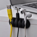 10X Cable Drop Clip Desk Wire Tidy Organiser Cord Lead USB Charge Holder Fixer
