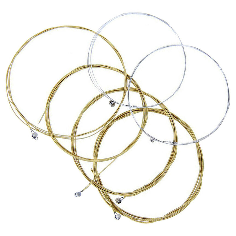 Folk Acoustic String Steel Durable Strings 011-052 Set of 6pcs 150XL/.010in High