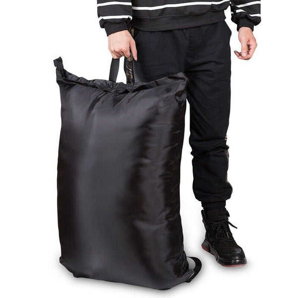 Large Laundry Bag 24 inch X34 inch with Zipper, College Laundry Backpack wi U6Y5