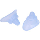 2Pcs Soft Silicone Reusable Eye Wash Cup Eyewash Container Eye Care Washing  TE