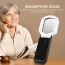 10X HD Magnification Folding Magnifier Reading Repairing Magnifying Glass