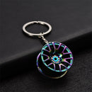Metal Wheel Hub Flywheel Hanging Hip-Hop Auto Interior Rear View Mirror Dec C7Z1