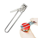 Manual Stainless Steel Can Opener Bottle Jar Lid Gripper Kitchen Kit Adjustable