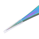 1pcs Tweezers Volume Eyebrows Plucking Forceps Straight Stainless Steel To BX