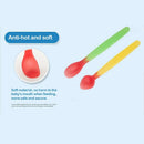 2pcs baby temperature spoon color changing newborn spoon baby feeding warm  X9V7