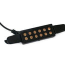 Black Classic Acoustic Guitar Pickup Transducer Amplifier Soundhole Pickup vcx