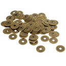 100PCS Feng Shui Chinese Coins Lucky Coins for Fortune Health 23mm Shunzhi