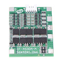 4S 30A 12V-14.8V Li-ion Lithium 18650 Battery BMS Packs PCB Protection Board LJA