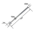 6Pcs Screw Rods 110mm Drum Long Screw Drum Tight Screw Tension Rods Percuss