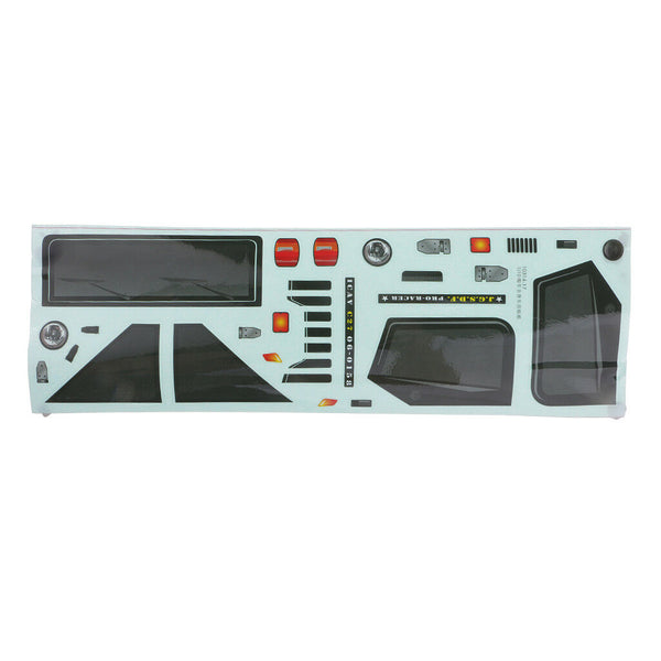 Green Plastic Body Shell DIY Accessory for Axial SCX10 C001 1/10 RC Crawler