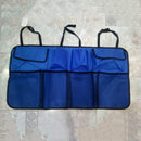 Car Trunk Organizer Adjustable Backseat Storage Bag Net High Capacity Multi