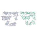 3pcs Metal Cutting Dies Stencils for DIY Scrapbooking Photo Album Butterfly A